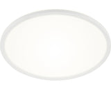 Plafoniera Cu Led Integrat Slim 22w 3000 Lumeni 2700-6500k, Rotunda, Cu Telecomanda, Alba
