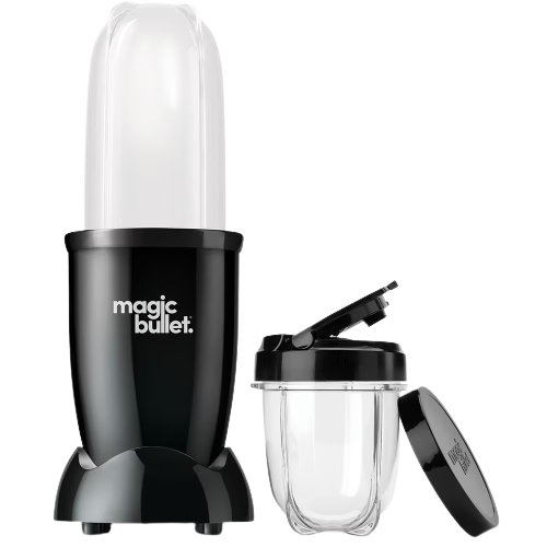 Blender Nutrbullet Magic 0C22300070, 200 W, 1 viteza, cupa 355 ml, cupa 560 ml, negru