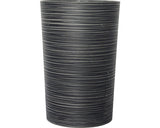 Ghiveci Cu Striatii Lafiora Plastic Ø 49, 3 Cm H 72, 5 Cm Antracit