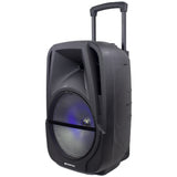 Boxa portabila cu microfon wireless, VO2604, bluetooth, USB, putere 50/500W