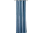 Draperie Cu Inele Polo Gri-albastru 140x245 Cm