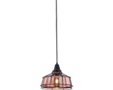 Pendul Factory E27 Max. 1x40w, Negru/cupru