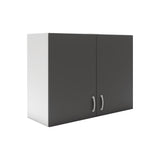 Corp Superior haaus Karo, 2 Usi, Antracit/Alb, 80 x 30 x 60 cm