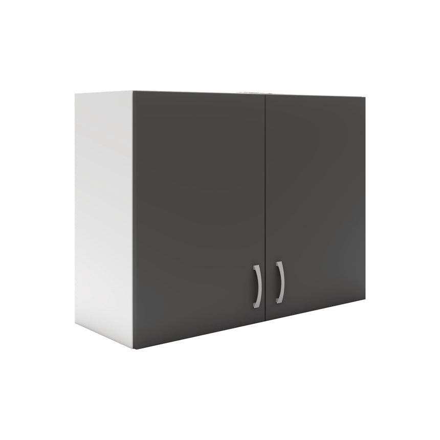 Corp Superior haaus Karo, 2 Usi, Antracit/Alb, 80 x 30 x 60 cm
