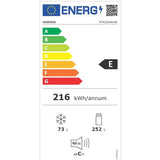 Frigider cu Doua Usi HISENSE RT422N4AWE, Total No Frost, 325 l, H 170 cm, Clasa E, Alb