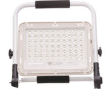 Proiector Portabil Cu Incarcare Solara Ql Lighting 8000 Lumeni Ip65, Lumina Rece, Cu Acumulator Li-ion 18000mah