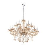 Candelabru EGLO BASILANO 39095, E14 18X40W Ø1000mm, Cognac