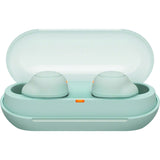 Casti In-Ear Sony WFC500G, True Wireless, Microfon, Bluetooth, IPX4, Autonomie 10 ore, Verde