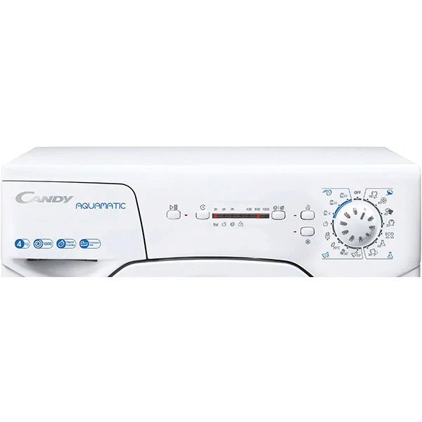 Masina de spalat rufe Candy AQUA 104LE/2-S, 4kg, 1000rpm, Clasa F, alba