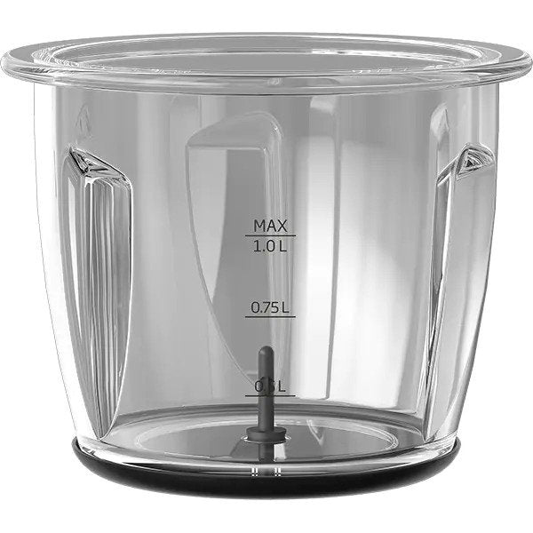 Mini Tocator BEKO CHG81442BX, 1l, 400W, 2 treapte viteza, Argintiu-Negru