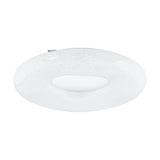 Plafoniera EGLO ZAMUDILO 99342, LED 24W 2800lm 3000-6500K IP20, Alb, Argintiu