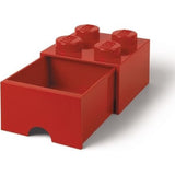 Container jucarii, LEGO, Plastic, Rosu