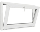 Fereastra Pvc Termopan 4 Camere 85x50 Cm Alba Deschidere Batanta, Subsol