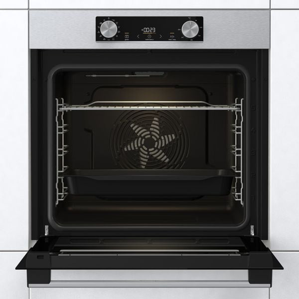 Cuptor Incorporabil GORENJE BOP6737E02XK, Electric, Autocuratare Pirolitica, 77 l, Clasa A, Iinox