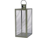 Felinar Din Metal Lafiora 22x22x55 Cm, Verde