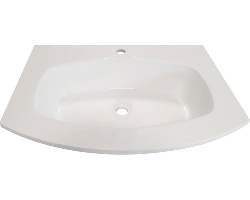 Lavoar pentru Mobilier, Savini Armonia, 70 cm, Compozit Alb