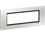Rama Aparataje Schneider Easy Styl 7 Module, Argintiu/negru