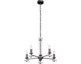 Candelabru Vitaluce Ve4766 E14 Max. 5x40w, Negru