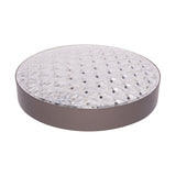 Plafoniera Interior LED Erste Radiance 40W 2600lm 4000k EL0060135 Culoare Maro si Alb Transparent