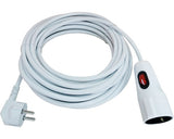 Prelungitor Electric 5m 3680w Alb, Cablu Din Pvc