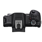 Aparat foto Mirrorless Canon EOS R50, 24.2MP, 4K + Obiectiv 18-45mm + Obiectiv 55-210mm, Negru