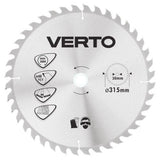 Disc fierastrau circular, 315 x 30 mm, 40 de dinti, Verto 61H140