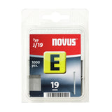 Cuie pentru capsator E tip J/19 mm zincat 1000 bucati