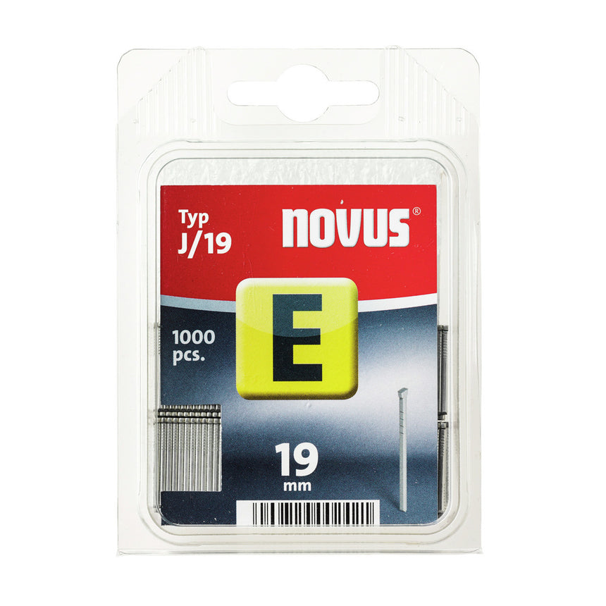 Cuie pentru capsator E tip J/19 mm zincat 1000 bucati