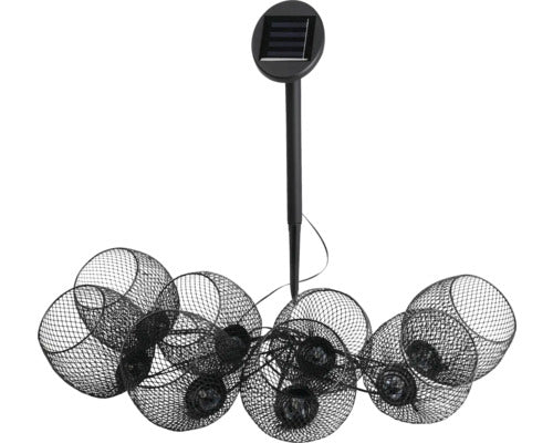 Lampa Solara Eglo Cu Led 2200 K 10 Cm Negru