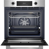 Cuptor Incorporabil GRUNDIG GEBM11300XMPF, Electric, Autocuratare Pirolitica, 72 l, Clasa A+, Inox Antiamprenta
