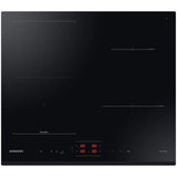 Plita incorporabila Samsung NZ64B5045GK/U2, Inductie, 4 zone de gatire, Flex Zone, SmartThings Cooking, Auto Conectivity, 60 cm, Negru