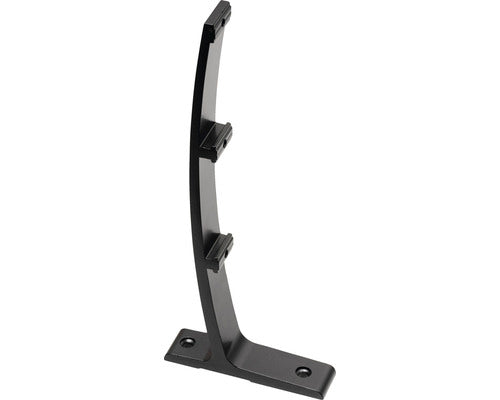 Consola Tripla Perete 22 Cm Negru
