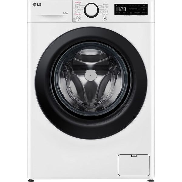 LG F2DR508SBW masina de spalat cu uscator cu abur, max. 1200 rpm, tehnologie AI DD, design ingust, 8/5 kg,