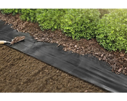 Folie Scoarta Ornamentala 33g/m² Floraself® Airgrow 1500 X 90 Cm, Neagra