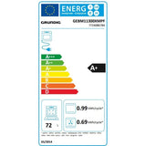 Cuptor Incorporabil GRUNDIG GEBM11300XMPF, Electric, Autocuratare Pirolitica, 72 l, Clasa A+, Inox Antiamprenta