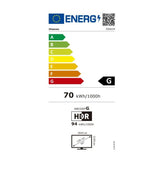Televizor LED Smart HISENSE 50A63H, Ultra HD 4K, HDR10, 126 cm, Clasa G, Negru