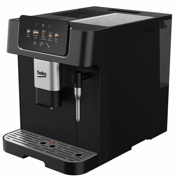 Espressor Automat BEKO CaffeExperto CEG7302B, 2l, 1350W, 19 Bar, Negru-Argintiu