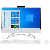 Sistem PC All in One HP 22-df1013nq, Intel Core i3-1115G4 pana la 4.1GHz, 21.5" Full HD, 4GB, SSD 256GB, Intel UHD Graphics, Windows 10 Home, Alb