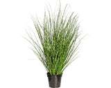 Planta Artificiala Iarba Miscanthus Zebrinus In Ghiveci H 110 Cm Verde