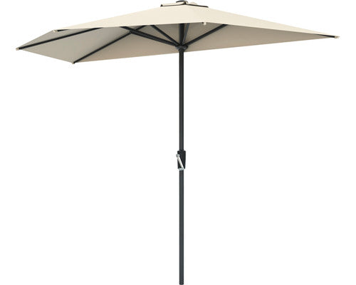 Umbrela Soluna Bordeaux Ø 270 Cm H 229 Cm 180 G/mp Ecru