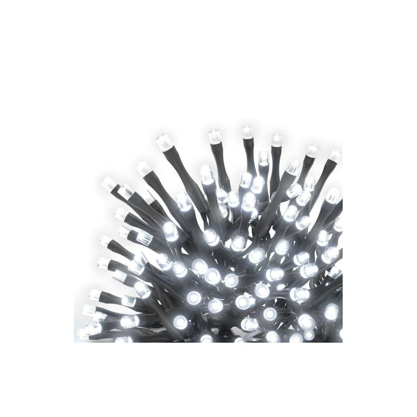 Instalatie LED de Craciun de exterior, Emos, 100 x LED, 15 m, IP44, Alb rece