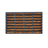 Covor de intrare Pres Island Plus Maro Natural-70% cocos 30% cauciuc 40x60cm