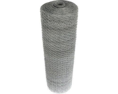 Plasa Gard Zincata Hexagonala 1x25 M 0, 8 Mm Argintie