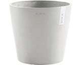 Ghiveci Ecopots Amsterdam Cu Sistem De Irigare Plastic Ø 30 Cm H 26 Cm Alb-gri