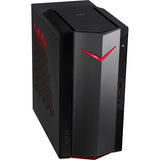 Sistem Desktop PC ACER Nitro 50, Intel Core i7-11700F pana la 4.9GHz, 16GB, SSD 512GB, NVIDIA GeForce RTX 3060 Ti 8GB, Windows 10 Home, Negru