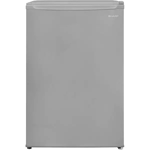 Frigider cu o usa SHARP SJ-UF135M4S-EU, 135 l, H 83.8 cm, Clasa F, Direct Cooling, Argintiu