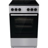 Aragaz GORENJE GEC5A11SG, 4 arzatoare, Electric, L 50 cm, Gri