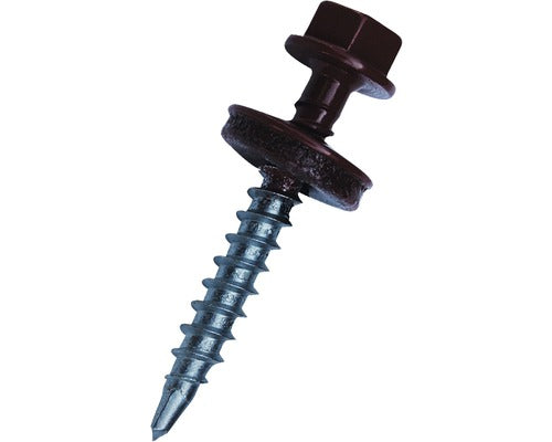 Holsuruburi Autoforante Cu Cap Hexagonal Si Saiba Cauciuc Epdm Dresselhaus 4, 8x32 Mm Otel Zincat, 500 Bucati, Pentru Acoperis