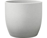 Masca Ghiveci Soendgen Stone Ceramica Ø 21 Cm H 20 Cm Gri Deschis