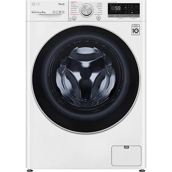 Masina de spalat rufe LG F4WV509S1E, 9 kg, 1400 rpm, Clasa B, Wi-Fi, Ai DD, TurboWash, Steam, SmartThinQ, Alb